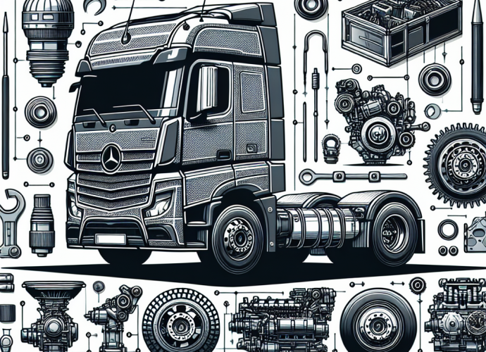 Części Mercedes Actros MP4 - klucz do niezawodności i wydajności pojazdów ciężarowych