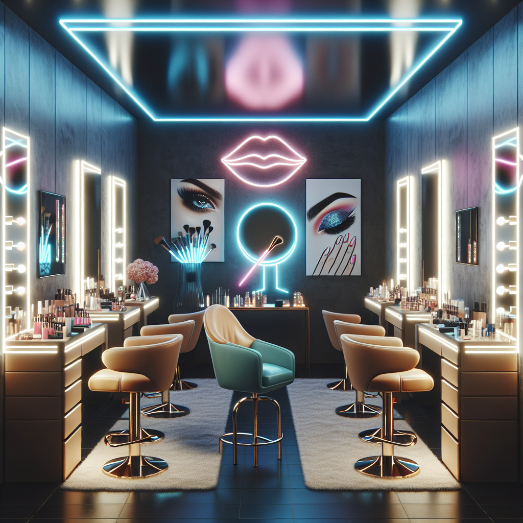 Neon do salonu kosmetycznego - nowoczesny sposób na przyciągnięcie klientów