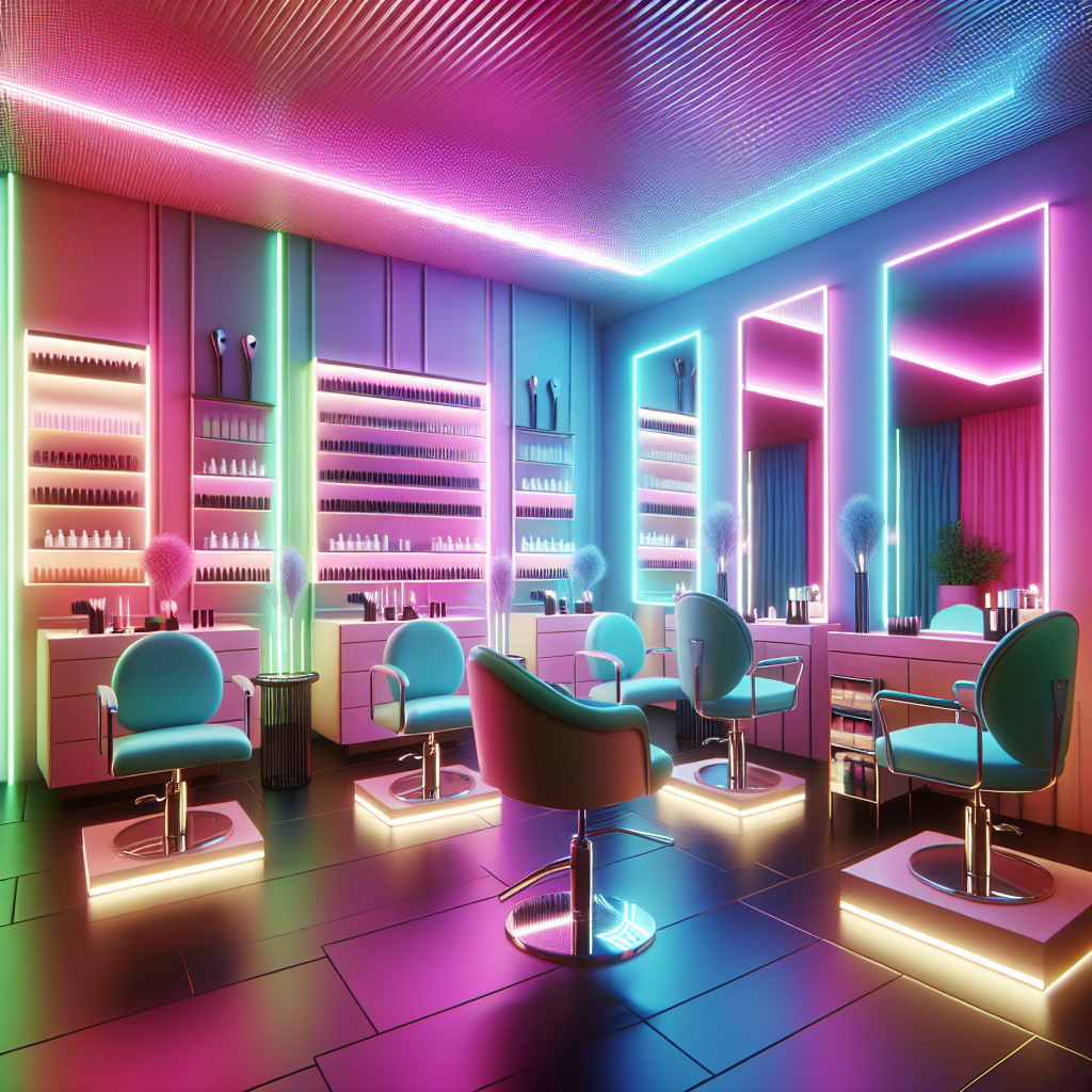 Neon do salonu kosmetycznego - jak stworzyć wyjątkową atmosferę
